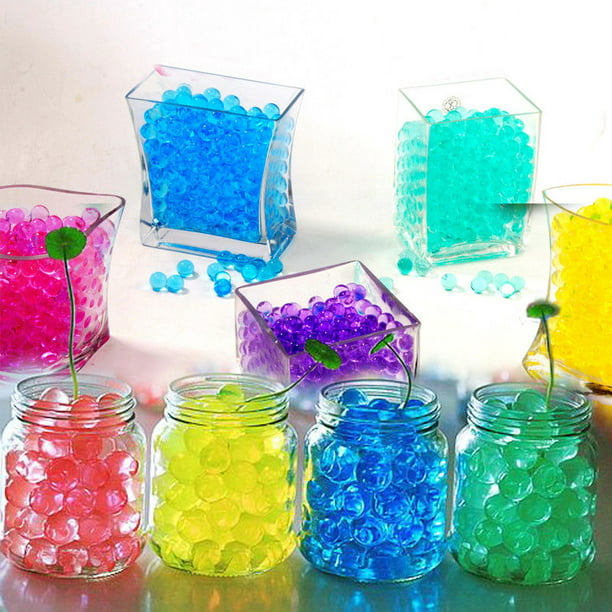 2000 Orbeez Mixed Colours Crystal Water Plant Beads Bio Hydro Gel Ball